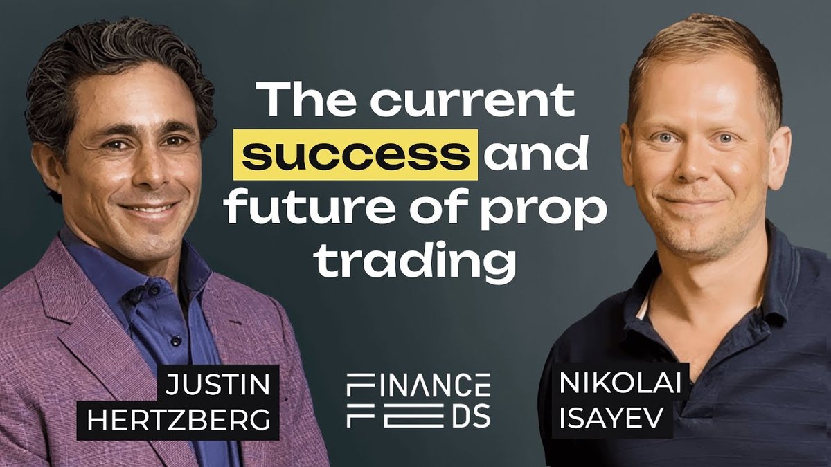 FinanceFeeds interview with Justin Hertzberg at iFX Expo - The current success and future of prop trading